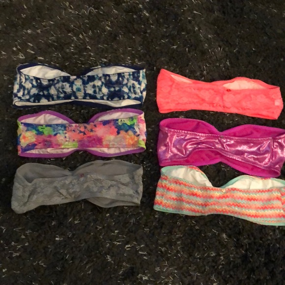 Lot of 6 Victoria secret PINK bandeau - Picture 2 of 6